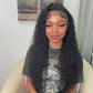 Deep Wave 26” 13x4 Frontal Wig ( JET BLACK )