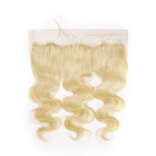 13x4 Transparent lace frontal # Body wave 613