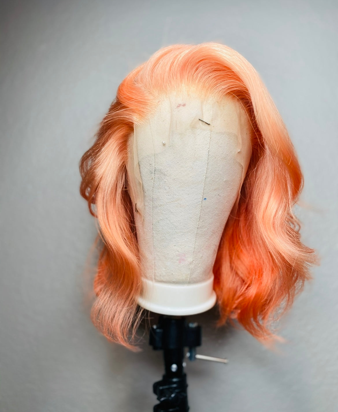 Peach Bellini 14” BOB Wig