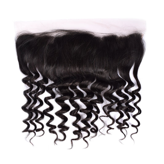 13x4 Transparent lace frontal Loose curly