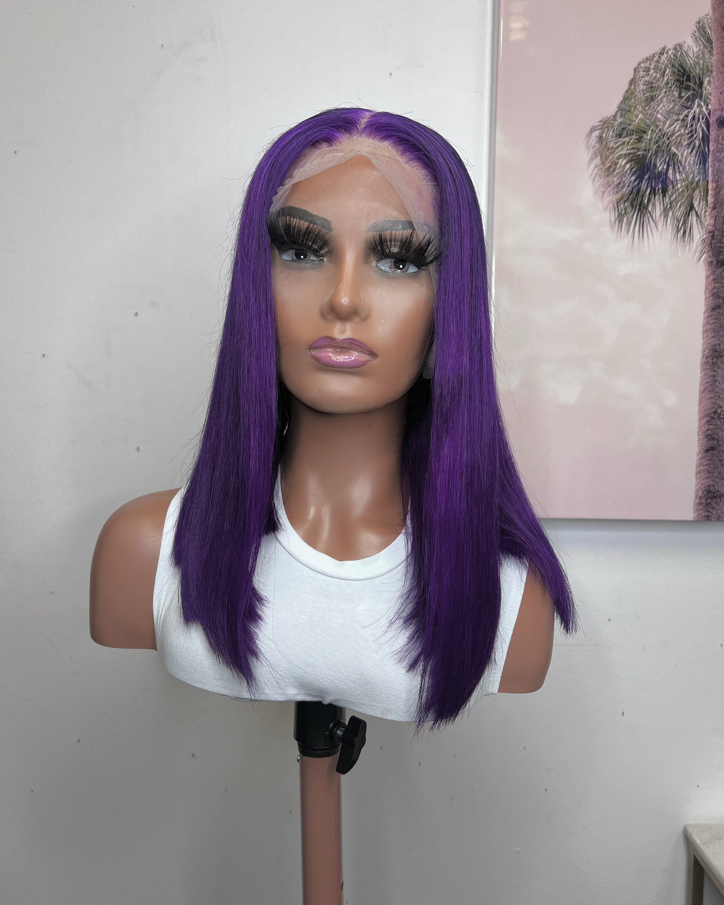 Grape 14” BOB Wig